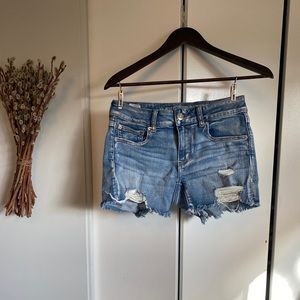 American Eagle MIDI jean shorts